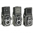 3部Rolleiflex TLR 相机