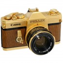 Canon Pellix,镀金   1965年