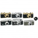 4部仿Leica相机以及2部Leica赝品相机
