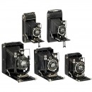 3台福伦达 Bergheil和2台福伦达 6.5x11cm相机