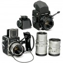 2台Kowa Six单镜头反光照相机及附件