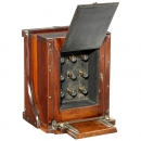 Multiplying Wet-Plate Camera by Lancaster,c.1865