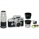 莱卡 Leica M3 及三个镜头