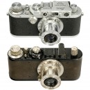 Leica Standard (E) and Leica III (F)