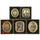 达盖尔式摄影法照片5张, 约1845–50年