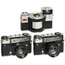 Horizont相机和2台Kiev-5相机