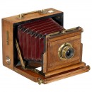 可折叠平板相机9 x 12 cm, 1896年