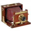 贵族可折叠相机, 法国制造, 约1900年