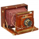 可折叠相机, Charles Mendel制造, 约1900年