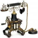 美观原始骨架电话L.M.Ericsson      1910年前后