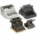 4台打字机
