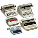 5台Smith Corona打字机