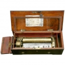 带滚筒的发条八音盒Lecoltre   1850年前后