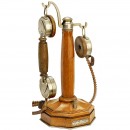 法国高座电话机   1925年前后
