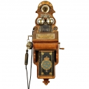 挂墙电话机L. M. Ericsson   1895年前后