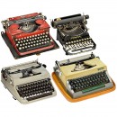 4台旅行用打字机