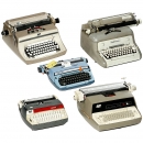 5台Smith Corona 打字机