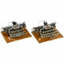 2 x Aluminum Blickenderfer