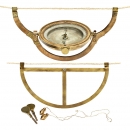 悬挂式矿工用指南针   1880年