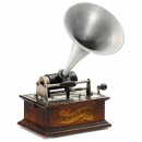 滚筒留声机The Columbia Graphophone, Model BV    1908年