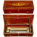 瑞士滚筒音乐盒Ducommun-Girod     1860年前后