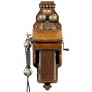 L. M. Ericsson 挂式话机, 约1898年