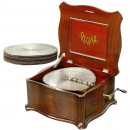 盘片音乐盒 Regina Style 50, 约1900年