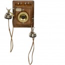 “Duchatel” 法国挂壁式电话机，1910年前后