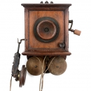 “Siemen & Halske M 1900” 挂壁式电话机，1902年前后