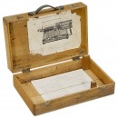 Thürey打字机的原装便携木箱