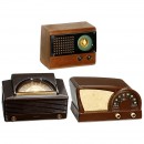 3台美国电子管收音机 20世纪40年代