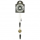 南德铁质钟带闹钟功能 约1740年