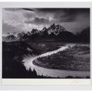 Ansel Adams：Grand Teton 国家公园Wyoming 1942年