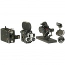 Groups of 5 Early Stereo Movie Cameras, 1930–1960