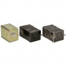 3 Miniature Box Cameras, 1910