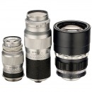 3 Lenses for Screw-Mount Leica