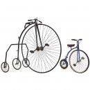 Penny Farthing Bicycle with Sidewheels