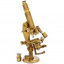 Brass Compound Monocular Microscope by Seibert, c. 1875