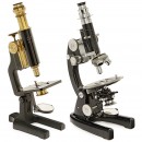 2 Laboratory Microscopes