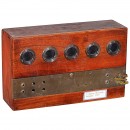 Early Portable 5-Valve Amplifier, 1917