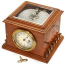 Night Watchman Control Clock by L.M. Ericsson, c. 1900