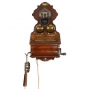 Schuchhardt Wall Telephone, c. 1905