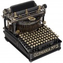Germania No. 5 Typewriter, c. 1900