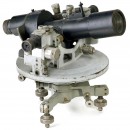 Heavy Microscope Theodolite by Huet, Paris, c. 1930