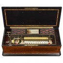 Mandoline Interchangeable Overture Musical Box by Bremond, c. 18