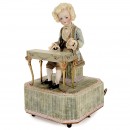 Contemporary Musical Automaton Mozart at Harpsichord by Jean and