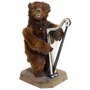 Bear Harpist Musical Automaton by Decamps, c. 1910