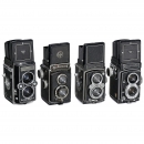 4 Rollei TLR Cameras
