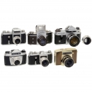 6 East German SLR Cameras