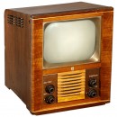 Early Philips Type TX-1410U TV-Set, 1952